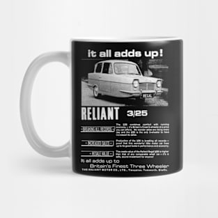 RELIANT REGAL 3/25 - advert Mug